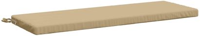 vidaXL - Coussin de banc - SOEST - 100% Polyester - Beige - 110 x 40 x 5 cm