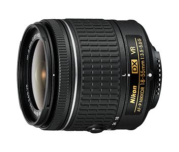 Nikon AF-P DX NIKKOR 18-55mm f/3.5-5.6G VR Lens - Black