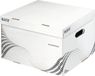 Leitz easyboxx opbergdozen - gerecycled karton - M formaat - B 367 x D 325 x H 263 mm - wit - 10 stuks