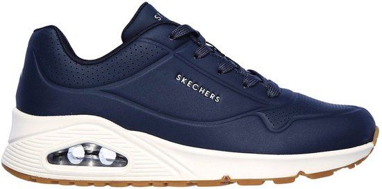 Skechers Uno - Stand on Air Sneakers Dames - navy - Maat 38