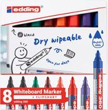 edding Marqueur pour tableau blanc 360 rond 1.5-3mm assortis | 6 pièces
