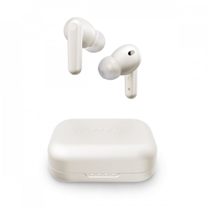 Urbanista London White Pearl - Draadloze oordopjes met noise cancelling