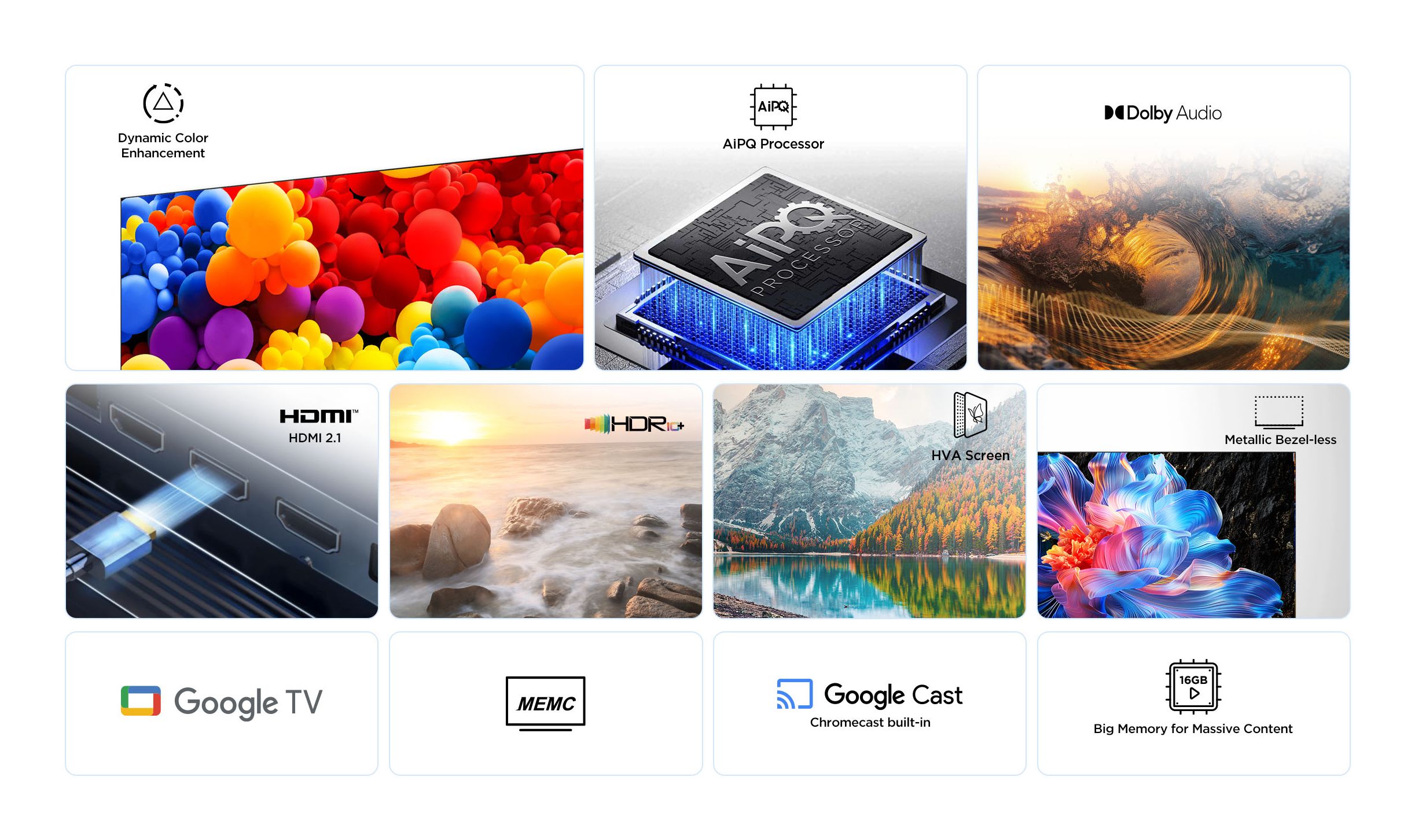 TCL P6K / Flat screen / 75 inch / 2025