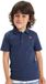 Levi's Kids Back Neck Tape Poloshirt Blauw 8 Jaar