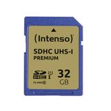 Intenso Premium SDHC UHS-I 32GB Class 10 carte mémoire bleu