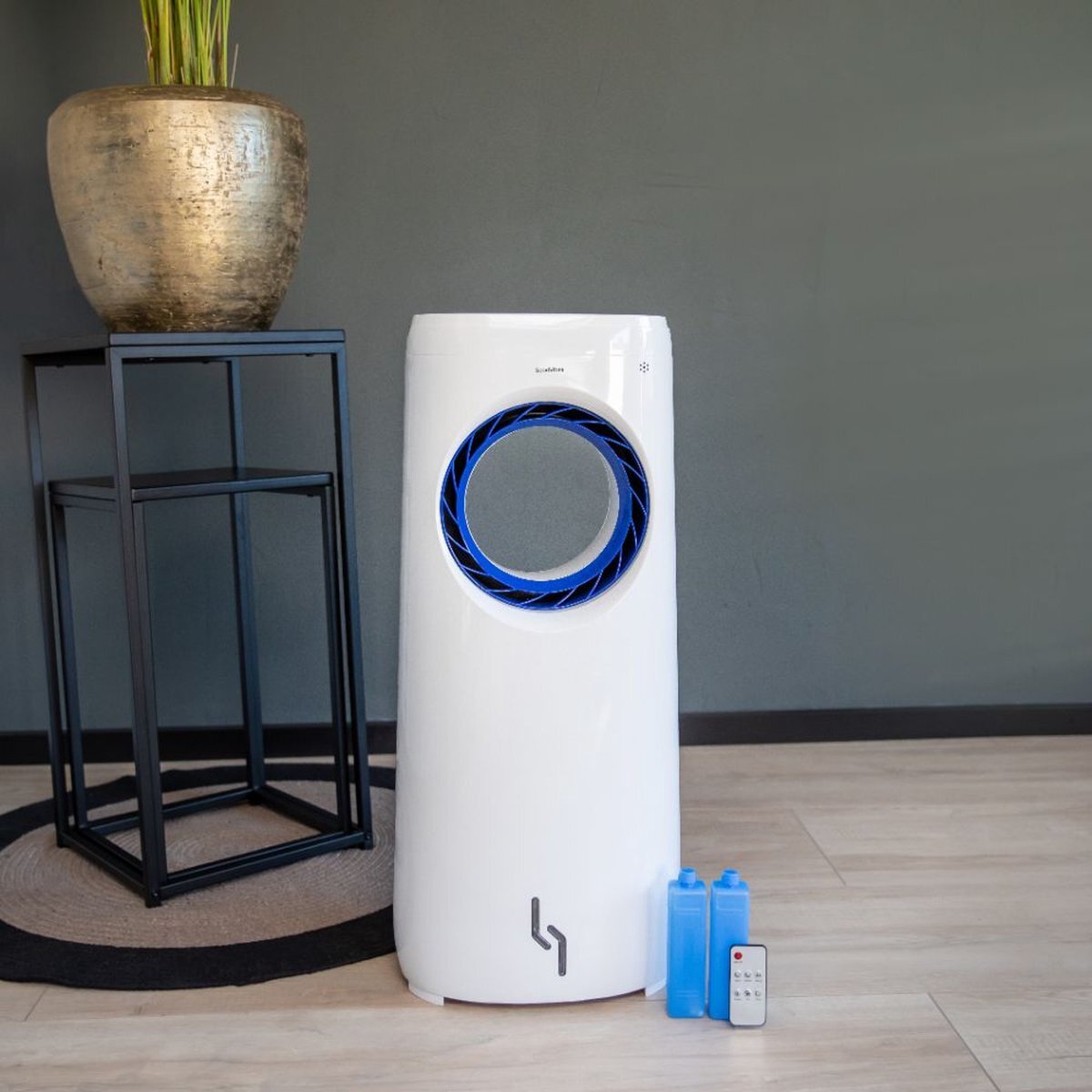 Good Vibes GoodVibes - Mobiele Aircooler 4 Liter met ingebouwde Timer, Luchtreiniger en Afstandsbediening