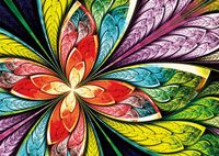 Yazz Puzzle Colorful Flower - 1000 pièces