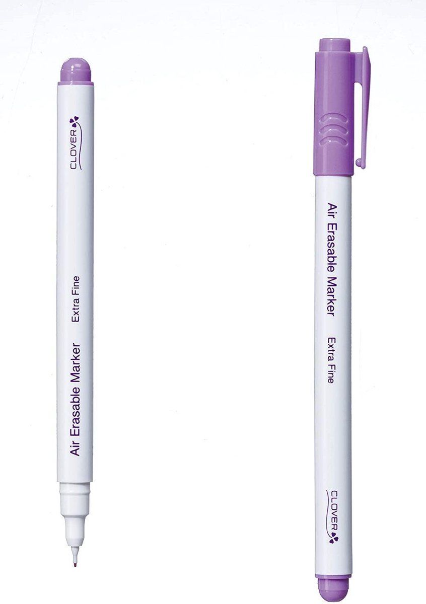 Clover 5030 Extra Fine Air Erasable Marker - Paars