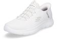 Skechers Summits High Range Espadrilles, wit mesh/trim, 40 EU