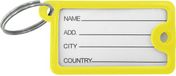 Basetech Porte-clés BT-1697191 OW180328-2 9 pièce(s) Jaune