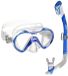 Mares Aquazone Vento Dry Junior Snorkelset Bleu Enfants