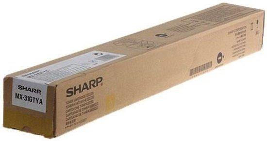 Sharp MX-31GTYA Yellow Original Toner Cartridge