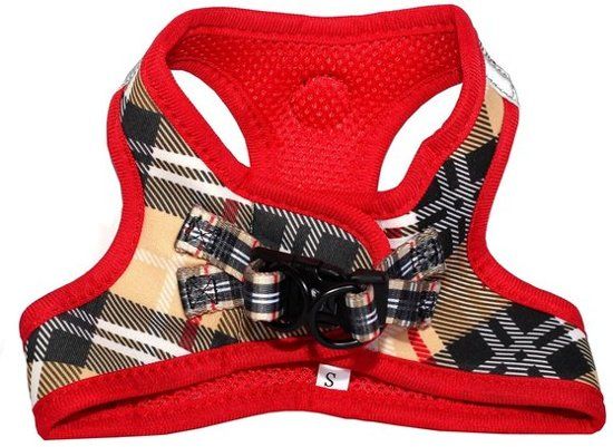 Frenkiez Step In Harness BarkBerry Beige, Large