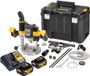 DeWalt DCW 620 M2T bovenfrees 18 V 12 mm borstelloos + 2x accu 4.0 Ah + lader + TSTAK