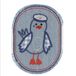 HKM 10236321 patches, blauw/rood, één maat