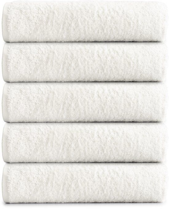 RELAKZ - Handdoeken - 7-Pack - 100% Katoen - 550 GSM - 50x100 cm - Zacht en Absorberend