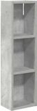vidaXL Badkamer wandkast Beton Grijs 20 x 14 x 70 cm