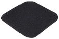RS PRO Polymeer antislip tegel SAFE STEP antislip mat zwart, dikte 0,05 mm L 140 mm, B 140 mm zelfklevend, verpakking van 10 stuks