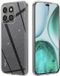 Techsuit Sparkle Skin Glitter Silicone Back Cover Transparant voor HONOR X8c