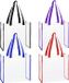 Sac 4-en-1 transparent pour femmes - Sac de plage, sac à main, sac à bandoulière en plastique - Idéal pour le shopping, les écoles et les concerts - 255x255x9cm