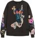 Desigual Dames sweatshirt Evelyn Zwart Katoen XL