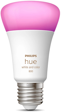 Philips Hue White and Color Ambiance A60 E27 Smart Bulb - 800lm