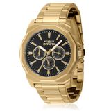 Invicta Speedway Herenhorloge, kwarts, roestvrij staal, 42 mm