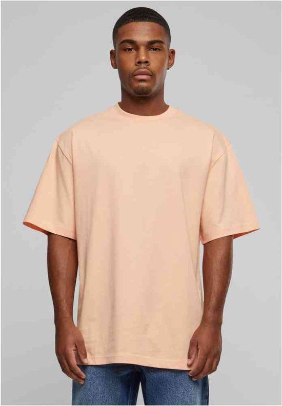 Urban Classics Tall Heren T-shirt - Roze - 4XL