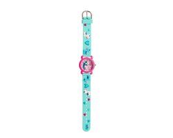 4KidsOnly Prêt Happy Times Horloge - Mint - Zebra