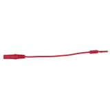 KS Tools 150.0961 4,0 mm Ingangsbus op 2,0 mm testadapterbus, plat (rood)