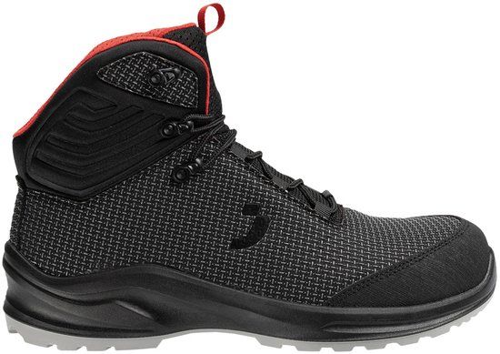 Safety Jogger Modulo Armor S3S Mid Werkschoenen Zwart Maat 44