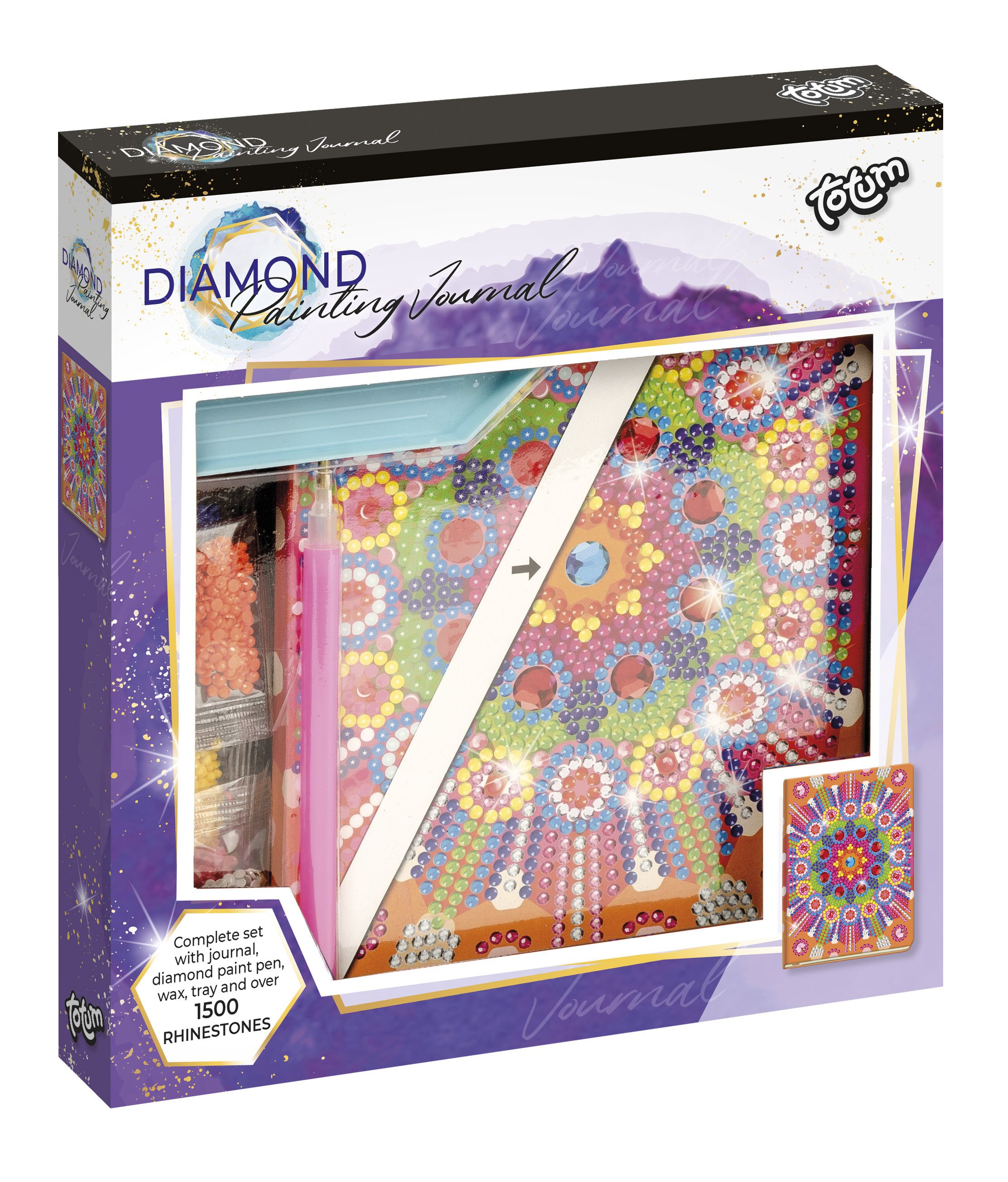 Totum Diamond Paint Notebook Caleidoscope Mandala Medium