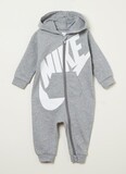 Nike Baby Tracksuit with Hood and Logo Print