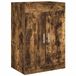 vidaXL Meuble sous lavabo fumé chêne 56 x 37,5 x 81 cm