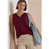 cecil Icecat Top met split in de hals en bandjes