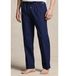 Polo Ralph Lauren pantalon de pyjama bleu foncé / blanc