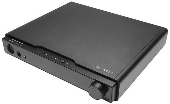 HiFiMAN Serenade - Hi-Fi DAC en klasse A hoofdtelefoonversterker met HYMALAYA PRO R2R DAC, streaming media, LAN bedraad netwerk, zwart