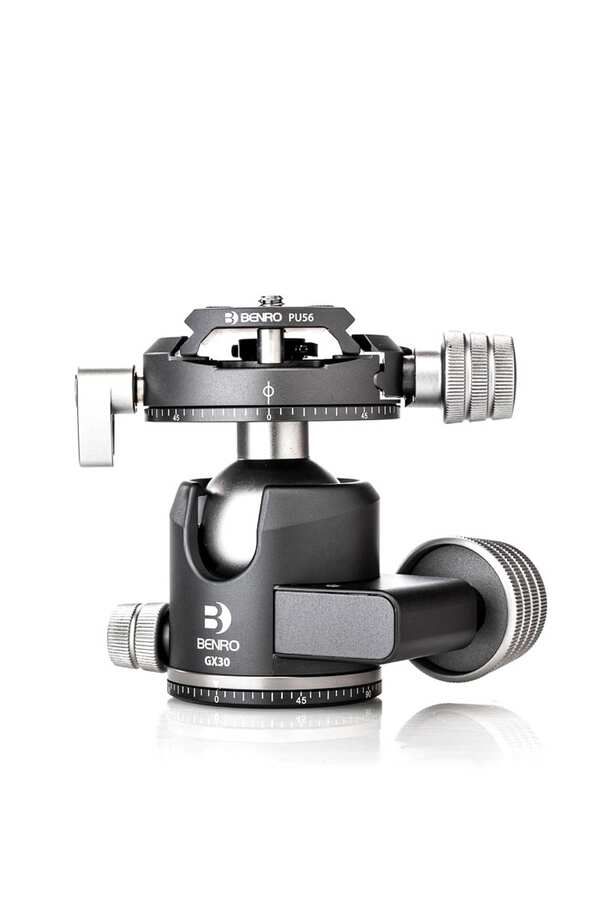 Benro GX30 - Statiefhoofd - Zwart, Roestvrijstaal - Aluminium - 30 kg