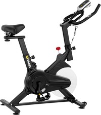 Gymrex Hometrainer - vliegwiel 6 kg - belastbaar tot 100 kg - LCD