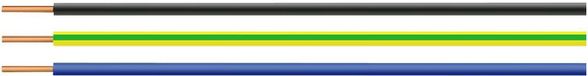 Helukabel 28786-100 Enkele ader H07V-U 1 G 1.50 mm² Groen-geel 100 m
