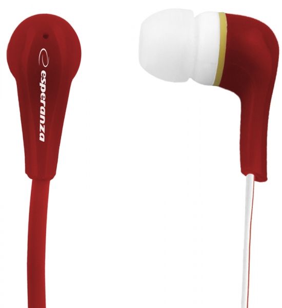 Esperanza EH146R - Oordopjes - Rood