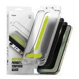 Ringke Easy Slide protecteur d'écran de confidentialité 2-pack - Verre - Noir