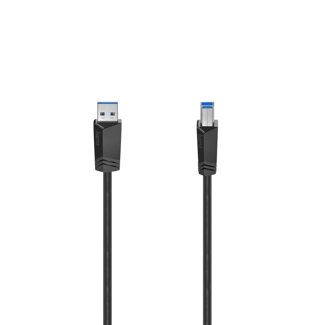Hama USB 3.2 Gen 1 (3.1 Gen 1) Kabel - USB A naar USB B - 1.5m - Zwart