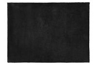 Eurofirany Decoratieve tapijt deurmat tapijtloper loper badtapijt badkamer tapijt woonkamer slaapkamer keuken rechthoekig imitatiebont zacht, zwart, 61x90cm