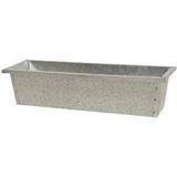 Siena Garden 395228 Jardinière de balcon Acier Argent