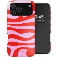 Selencia Vivid Backcover met MagSafe voor de Apple iPhone 18 Pro / 17 Pro - Dream Swirl Pink