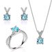 Orphelia SET-7478/AQ/52 - Meerdelige set (3 of meer artikelen) - Zilver 925