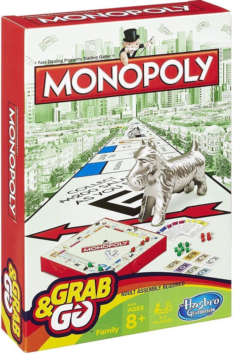 Hasbro Monopoly Reiseditie - Bordspel