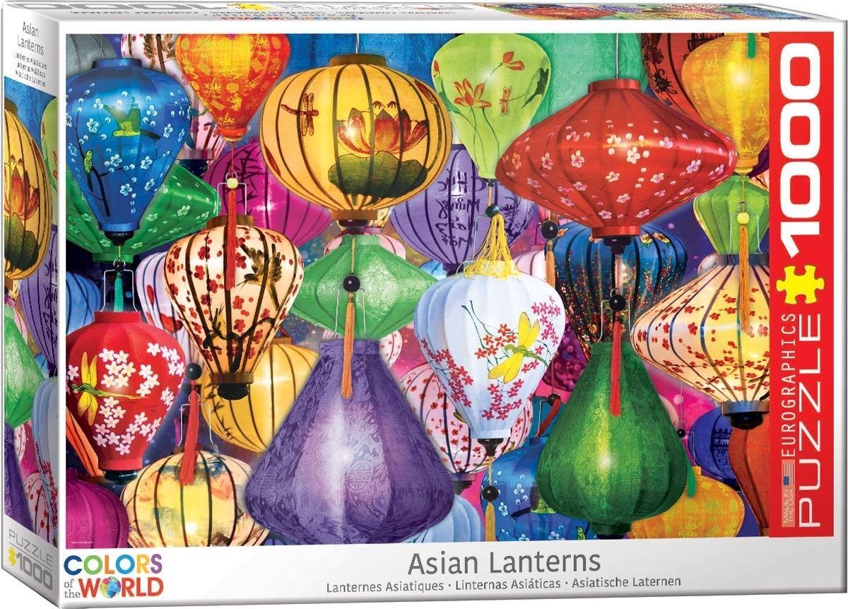 Eurographics Puzzel Aziatische lantaarns