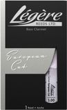 Legere European Cut Bass Clarinet Reed 3
